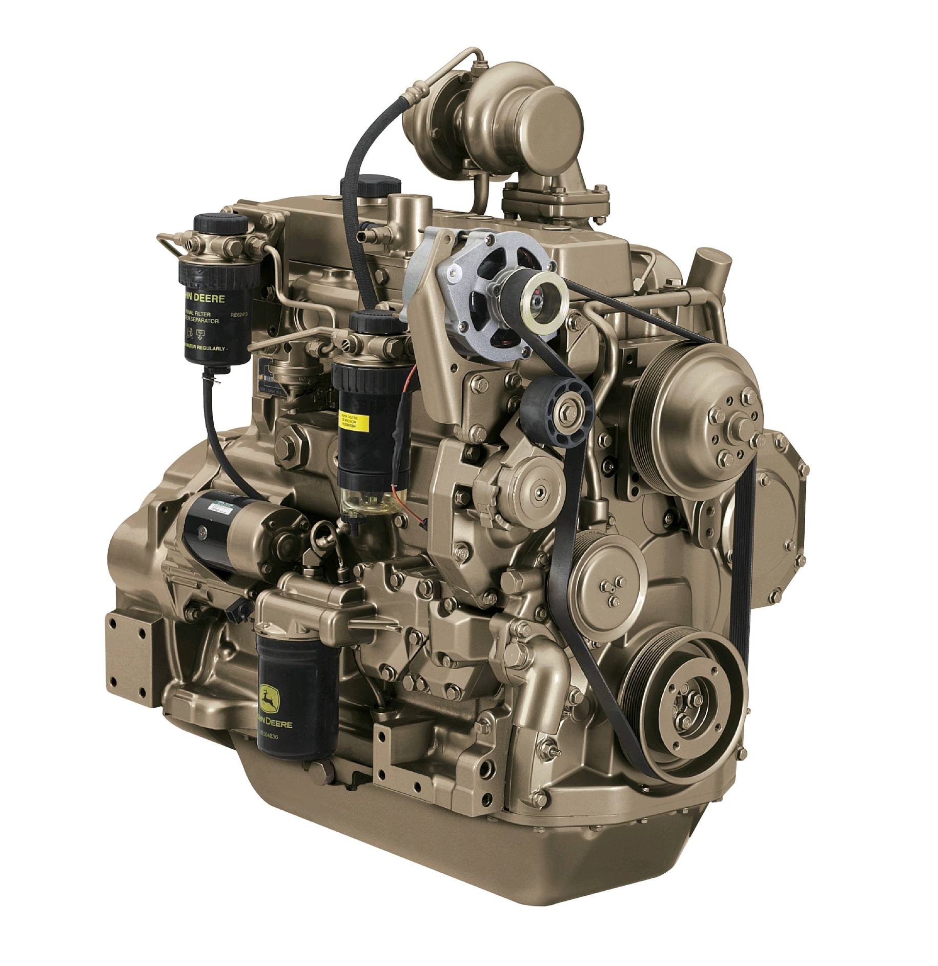 John Deere Diesel Engine 4045TF158 70KVA - 1500 rpm
